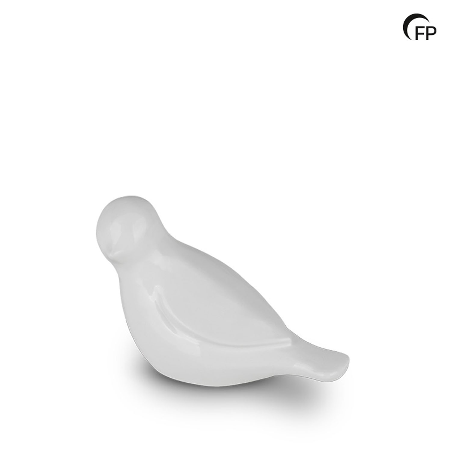 FPU 080 Keramische kunst urn keepsake Whistling Bird Wit