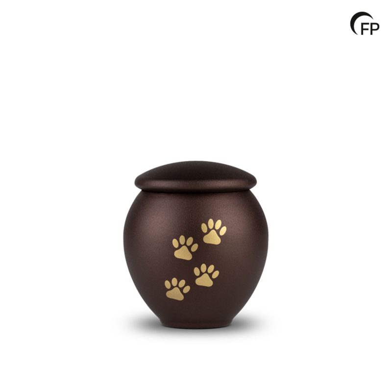 HU 903 M Metaal dierenurn medium - Bronze Memory