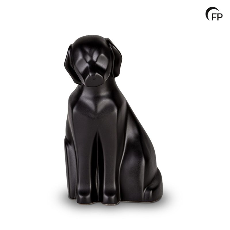 KU 171 Keramische dierenurn Hond mat