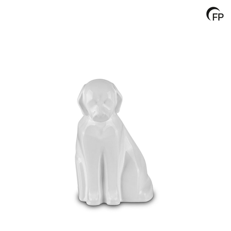 KU 174 M Keramische dierenurn medium Hond mat