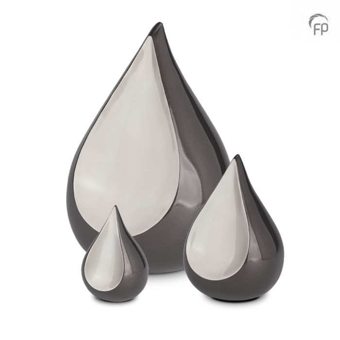 FPU 102 Metaal urn Teardrop