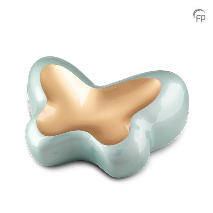 FPU 107 Metaal urn Butterfly
