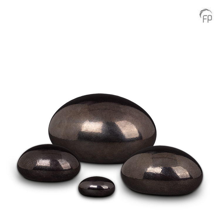 GU 700 Glazen urn Lava stone