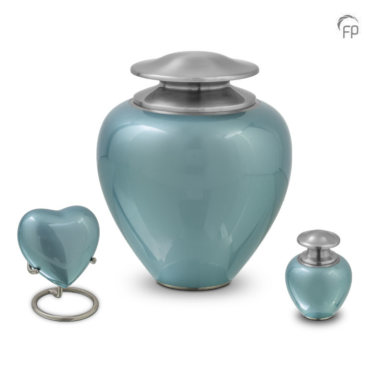 HU 407 Metaal urn Satori